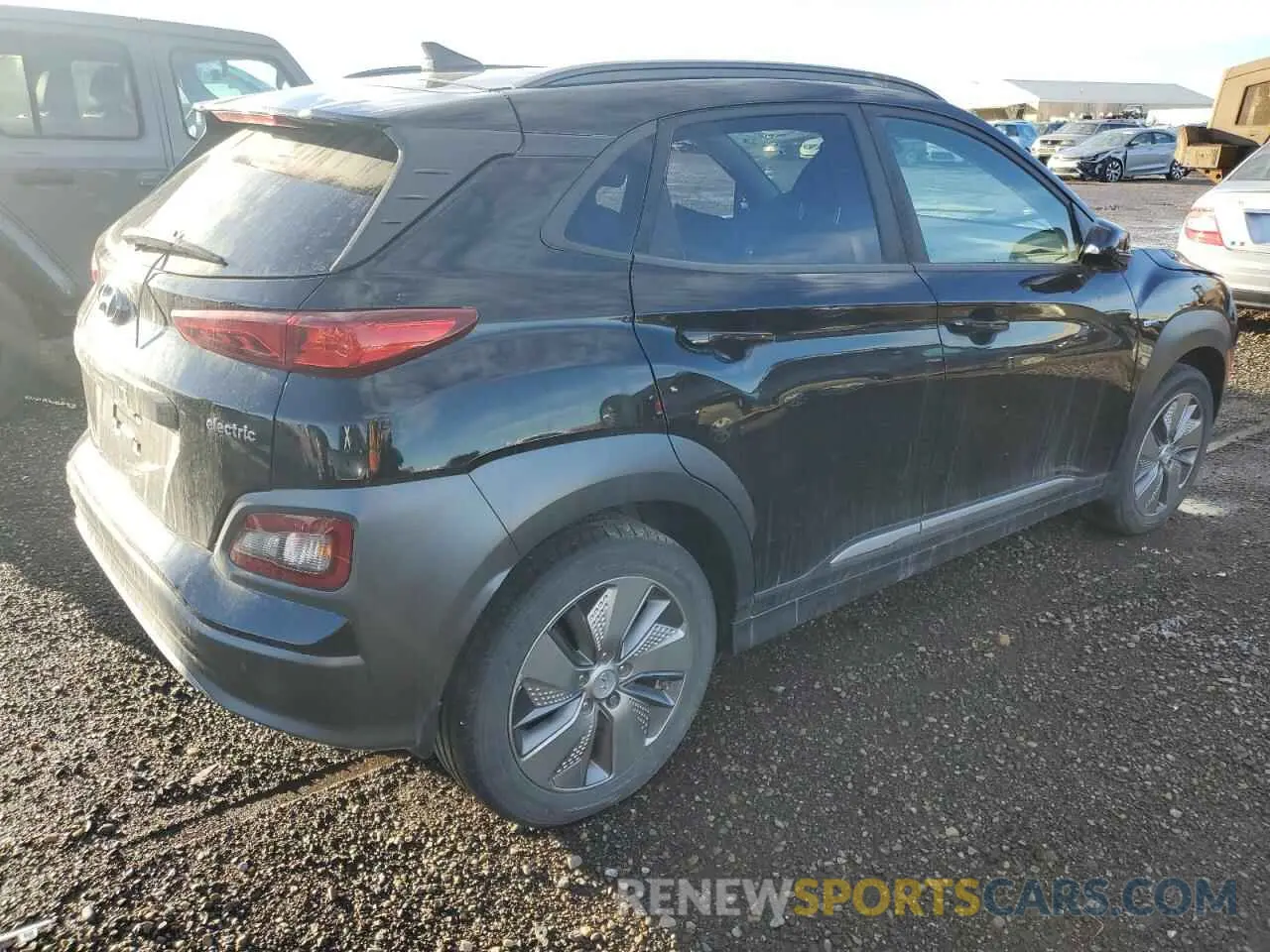 3 Photograph of a damaged car KM8K23AGXLU063602 HYUNDAI KONA 2020