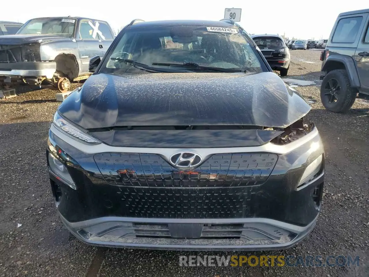 5 Photograph of a damaged car KM8K23AGXLU063602 HYUNDAI KONA 2020