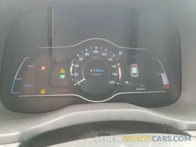 9 Photograph of a damaged car KM8K23AGXLU063602 HYUNDAI KONA 2020