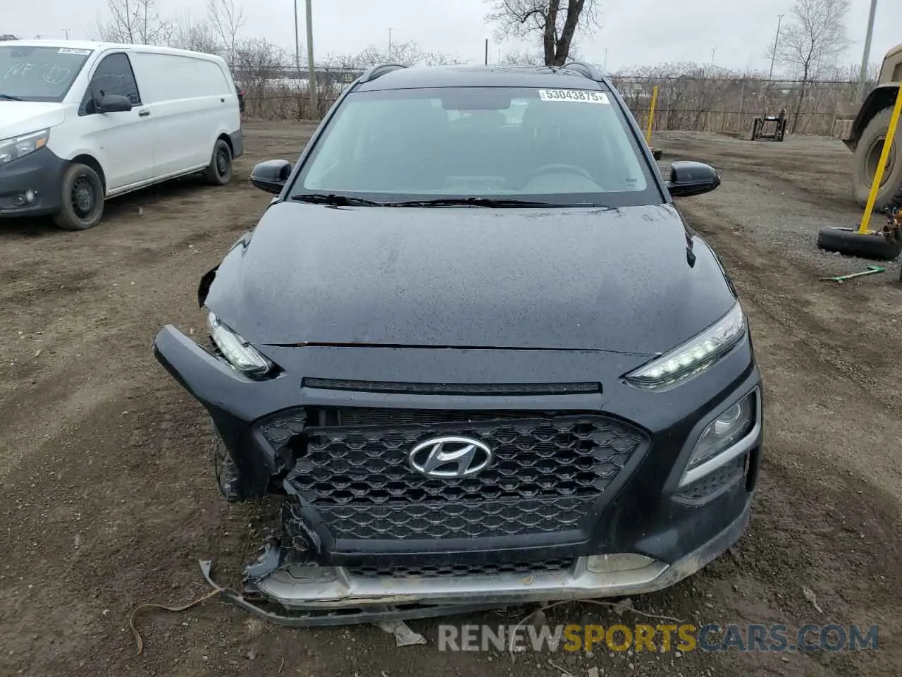 5 Photograph of a damaged car KM8K2CAA0LU421690 HYUNDAI KONA 2020