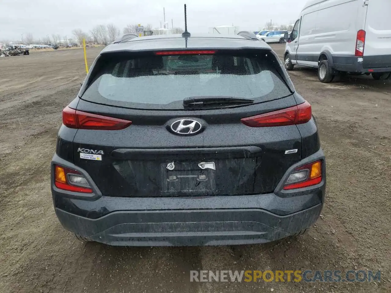 6 Photograph of a damaged car KM8K2CAA0LU421690 HYUNDAI KONA 2020
