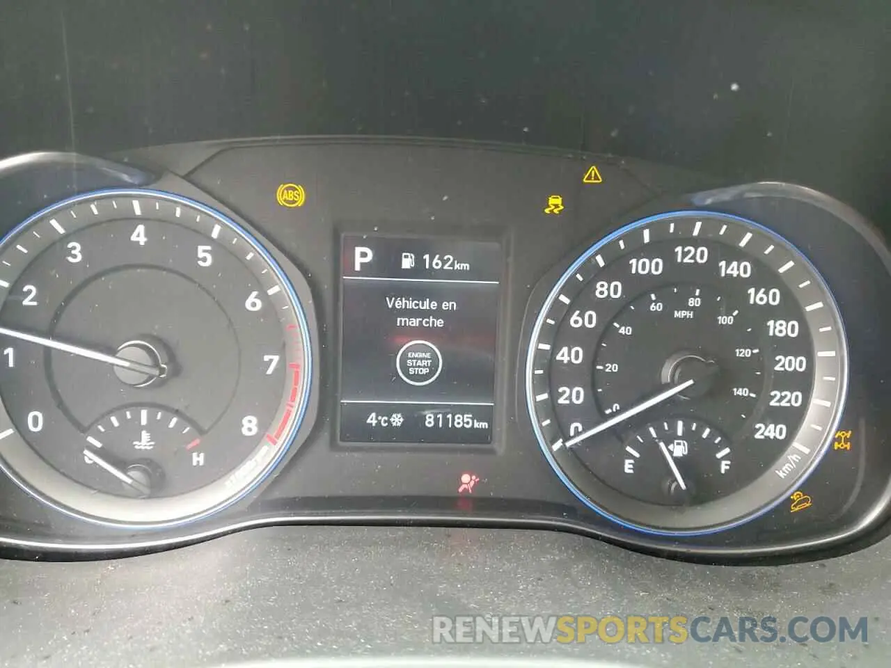 9 Photograph of a damaged car KM8K2CAA0LU421690 HYUNDAI KONA 2020