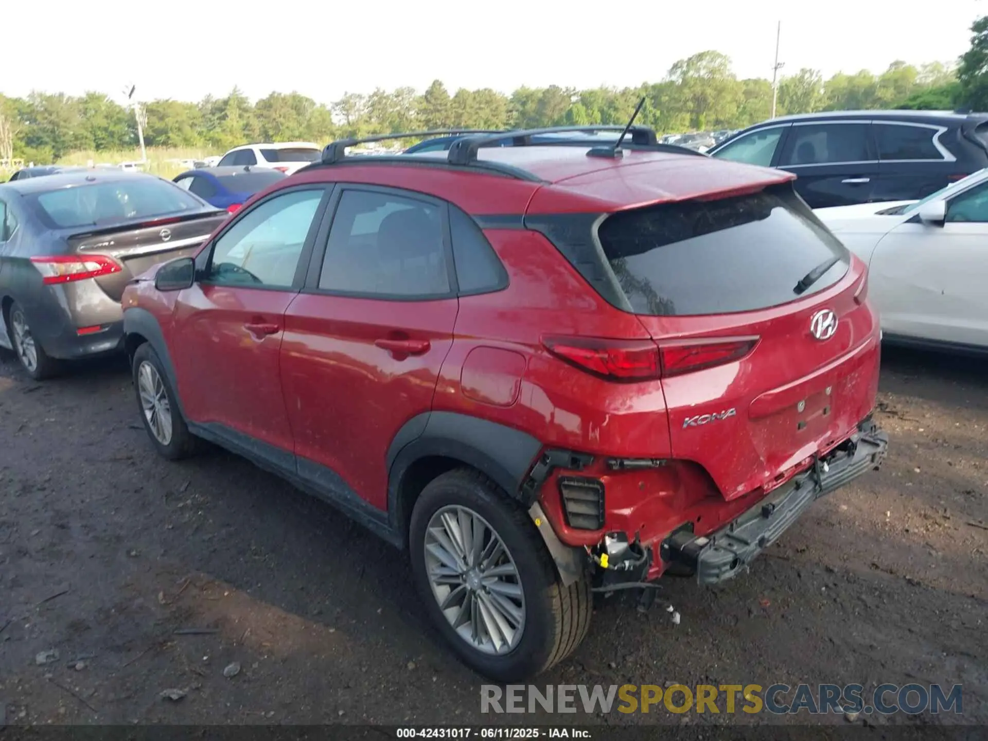 14 Photograph of a damaged car KM8K2CAA0LU477774 HYUNDAI KONA 2020