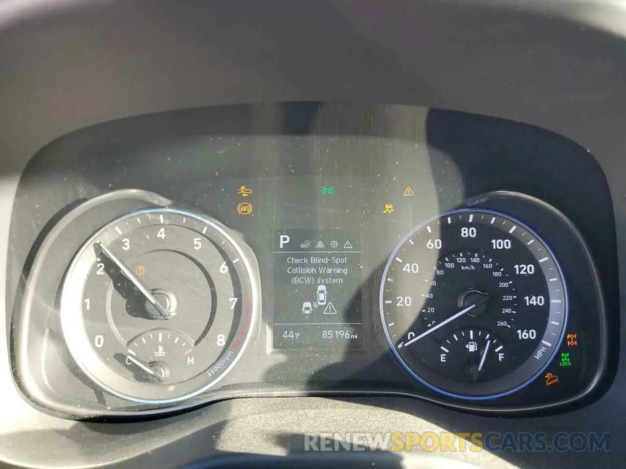 9 Photograph of a damaged car KM8K2CAA0LU583223 HYUNDAI KONA 2020