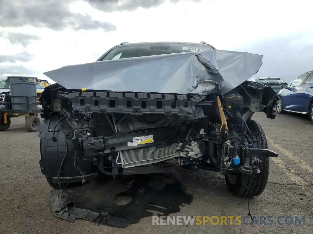 5 Photograph of a damaged car KM8K2CAA2LU532631 HYUNDAI KONA 2020