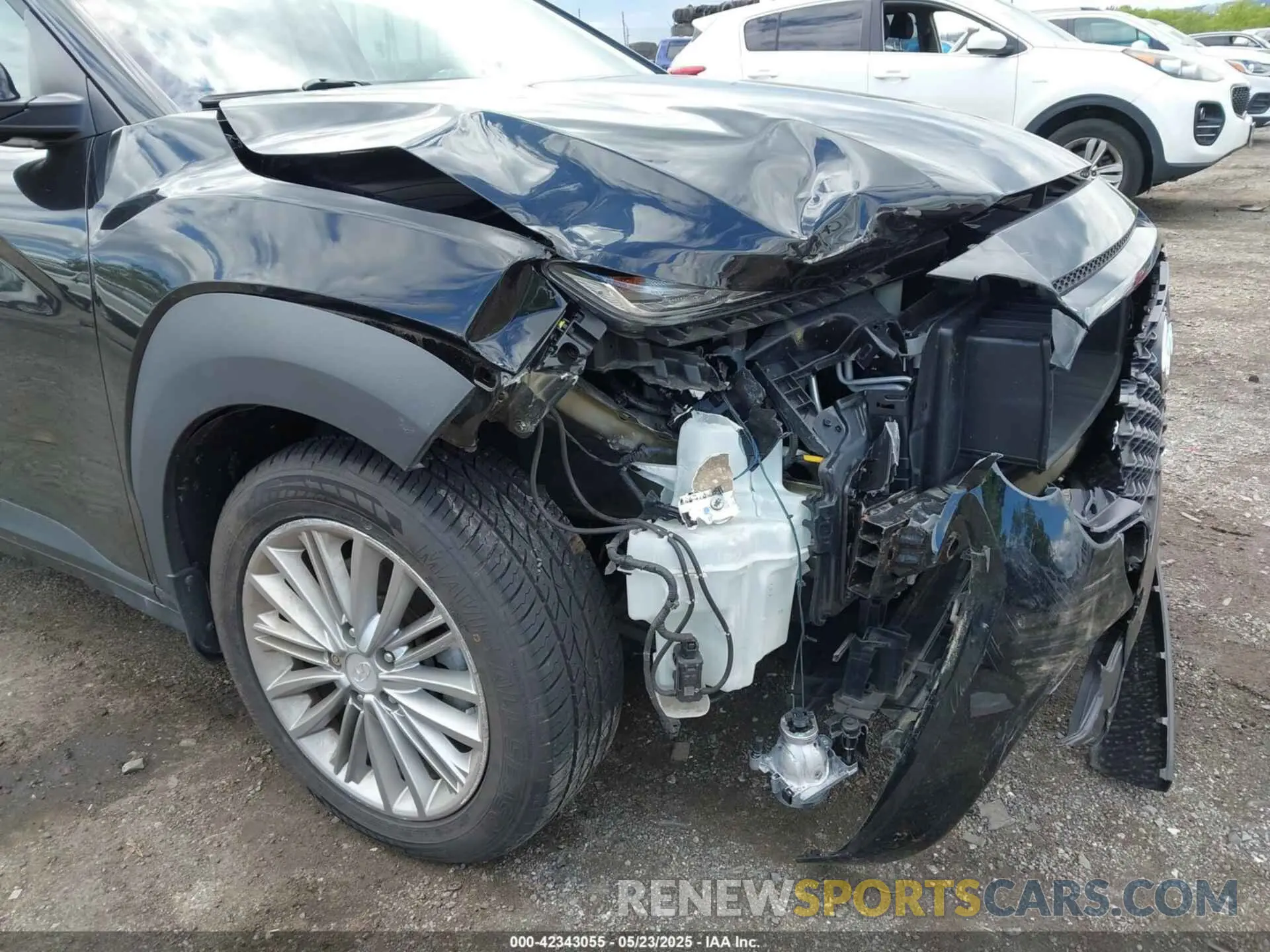 6 Photograph of a damaged car KM8K2CAA3LU471256 HYUNDAI KONA 2020