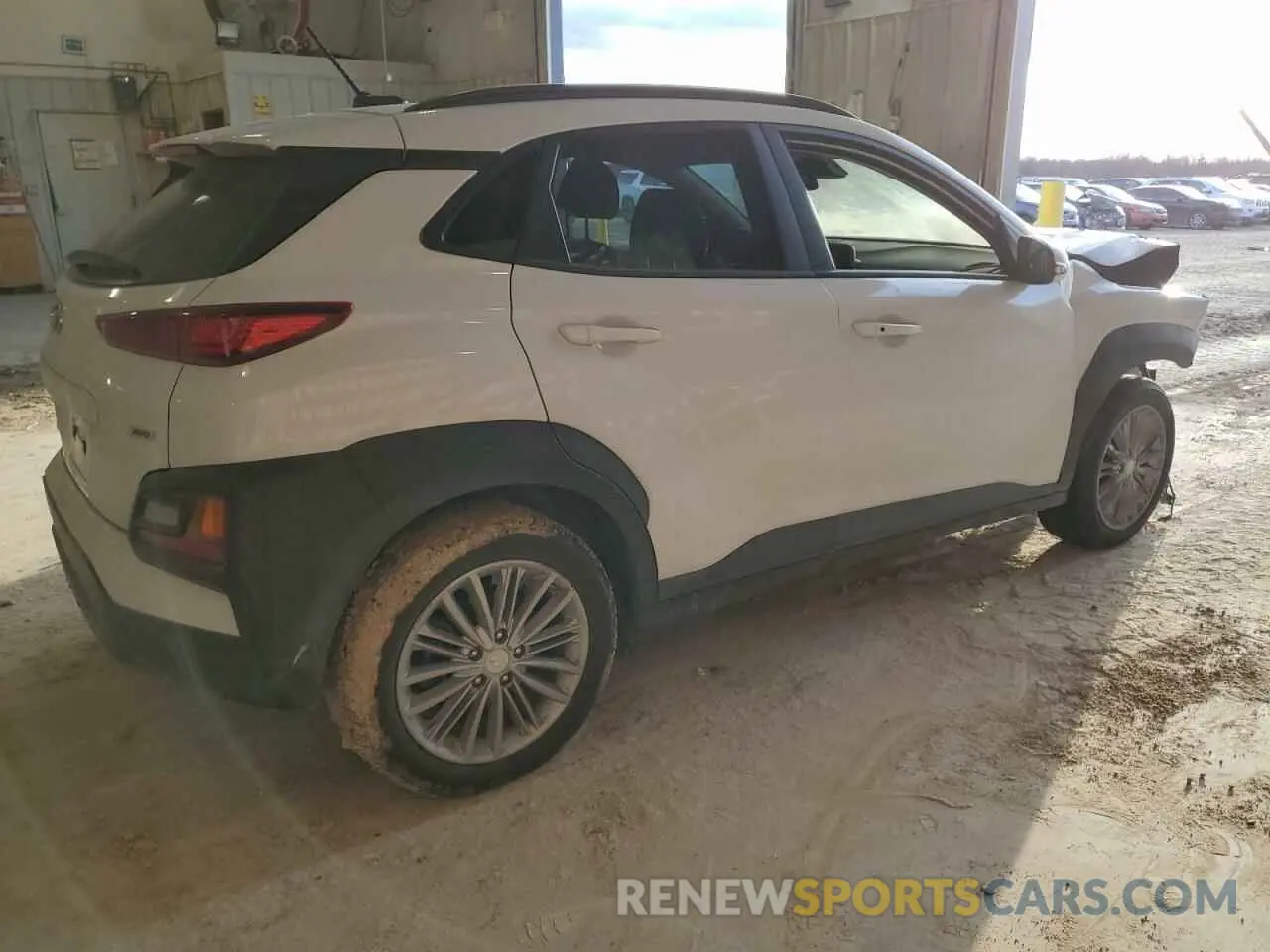 3 Photograph of a damaged car KM8K2CAA3LU504188 HYUNDAI KONA 2020