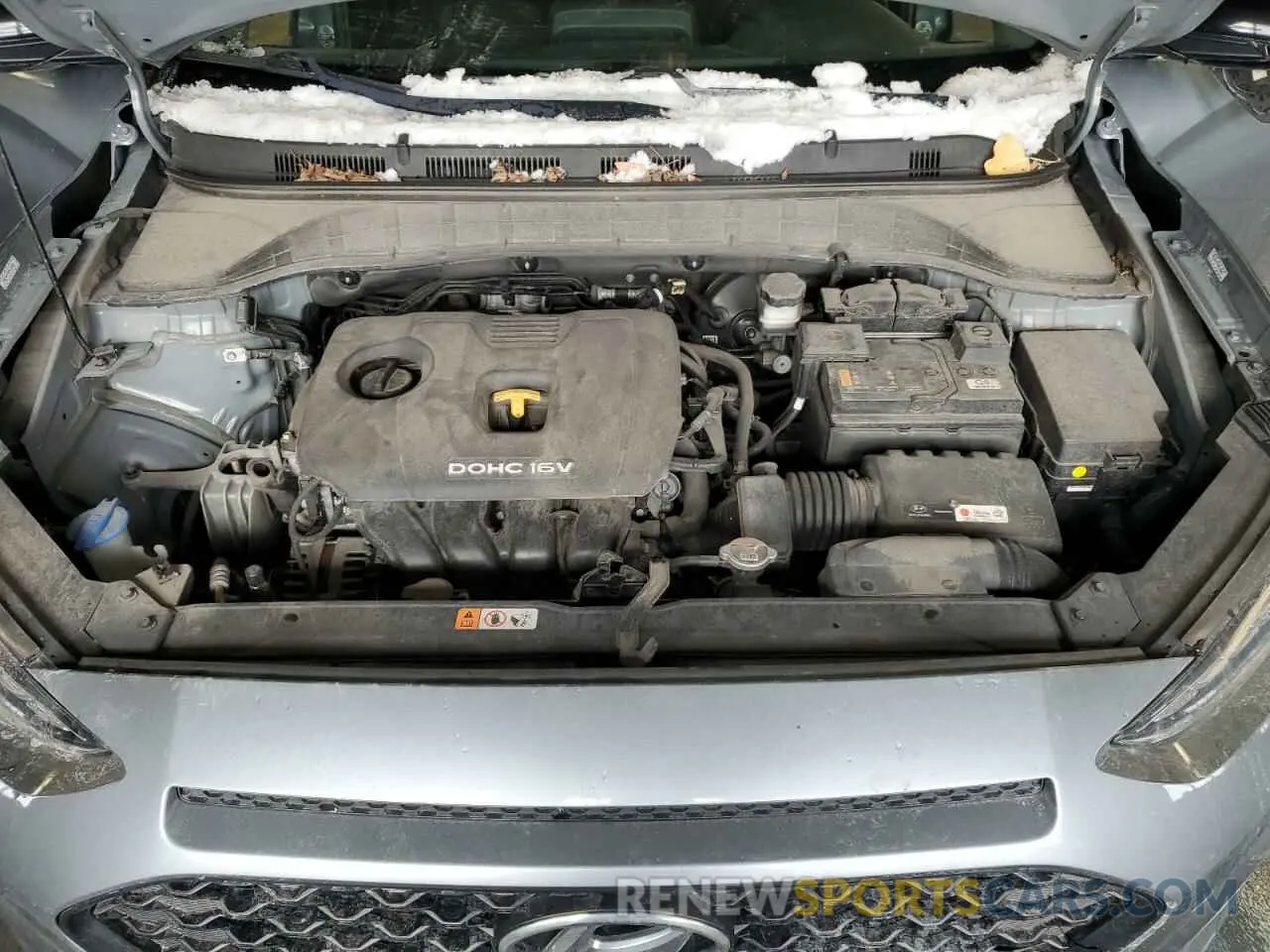12 Photograph of a damaged car KM8K2CAA4LU403726 HYUNDAI KONA 2020