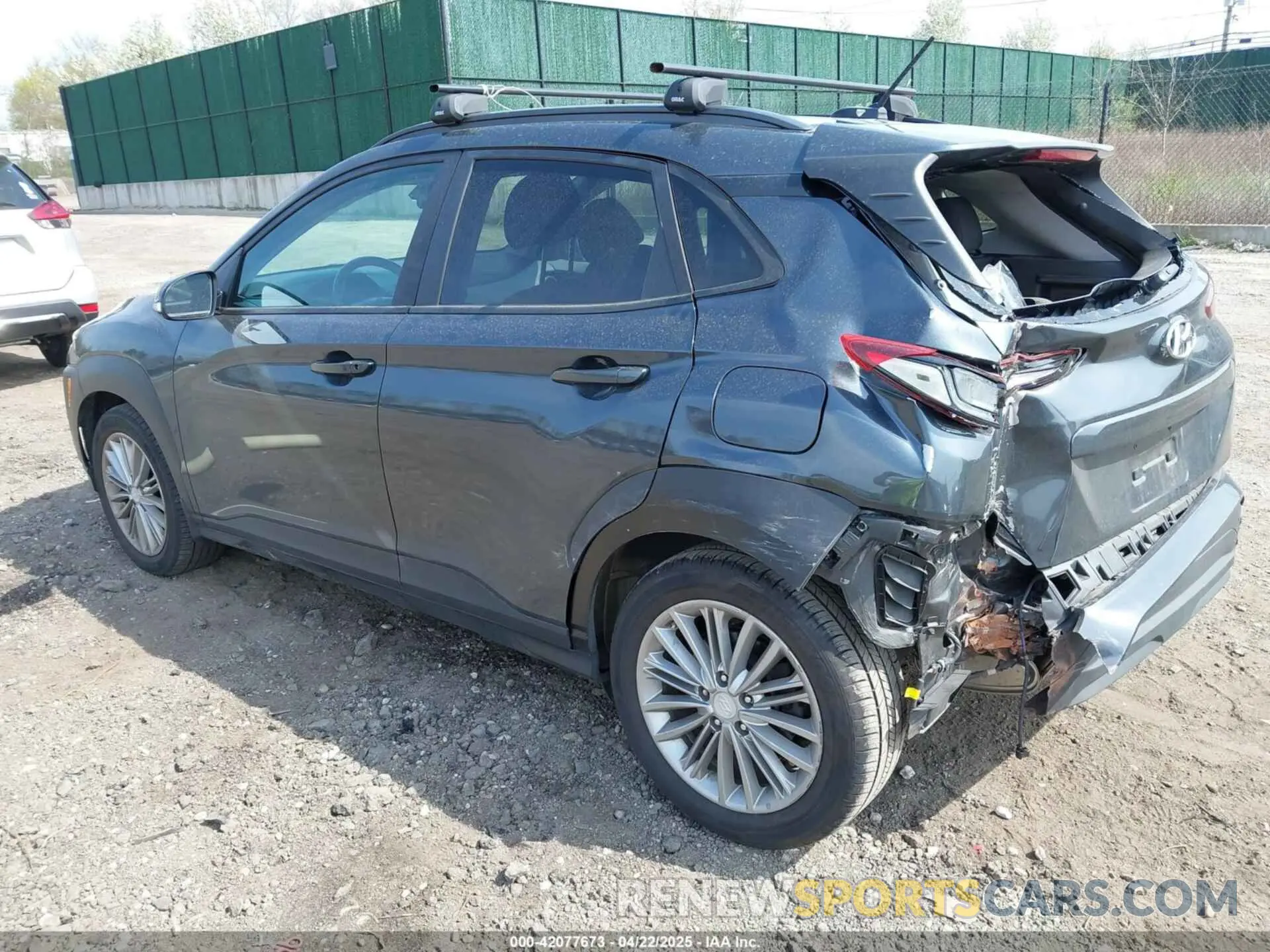 3 Photograph of a damaged car KM8K2CAA4LU488941 HYUNDAI KONA 2020