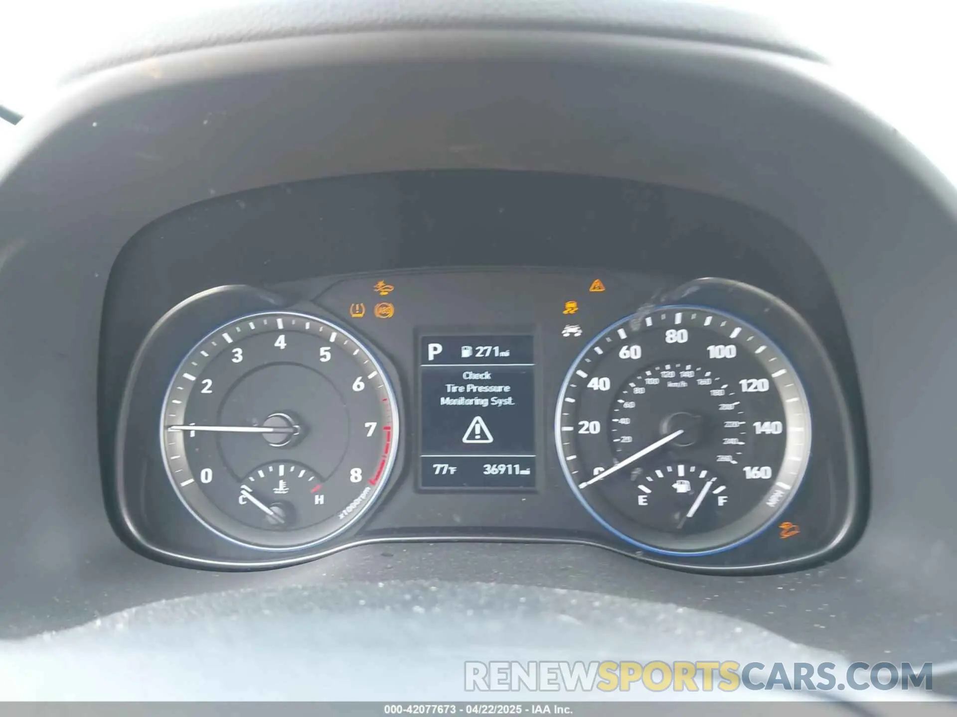 7 Photograph of a damaged car KM8K2CAA4LU488941 HYUNDAI KONA 2020
