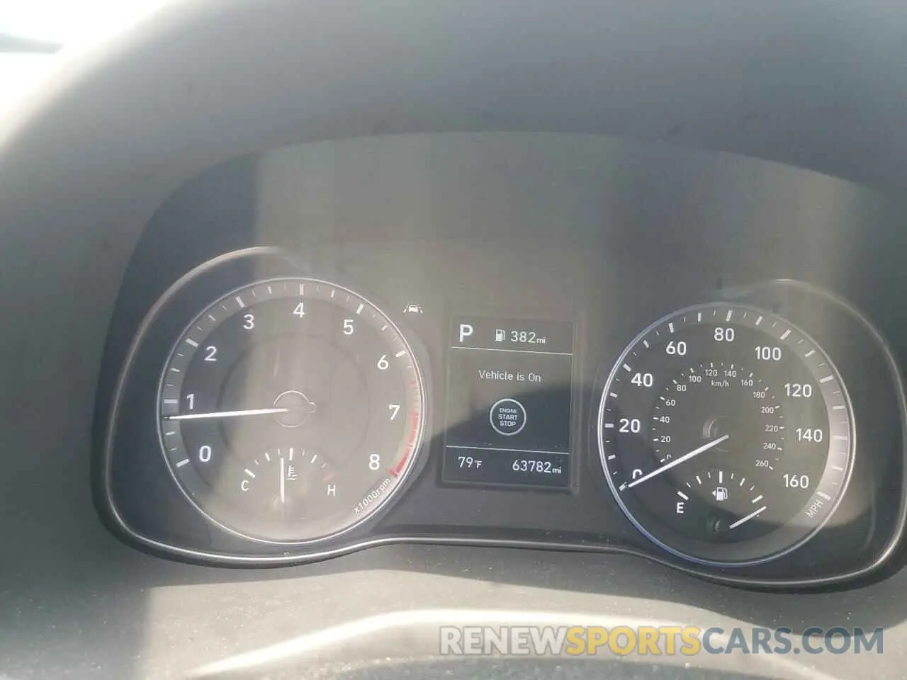 9 Photograph of a damaged car KM8K2CAA4LU569695 HYUNDAI KONA 2020