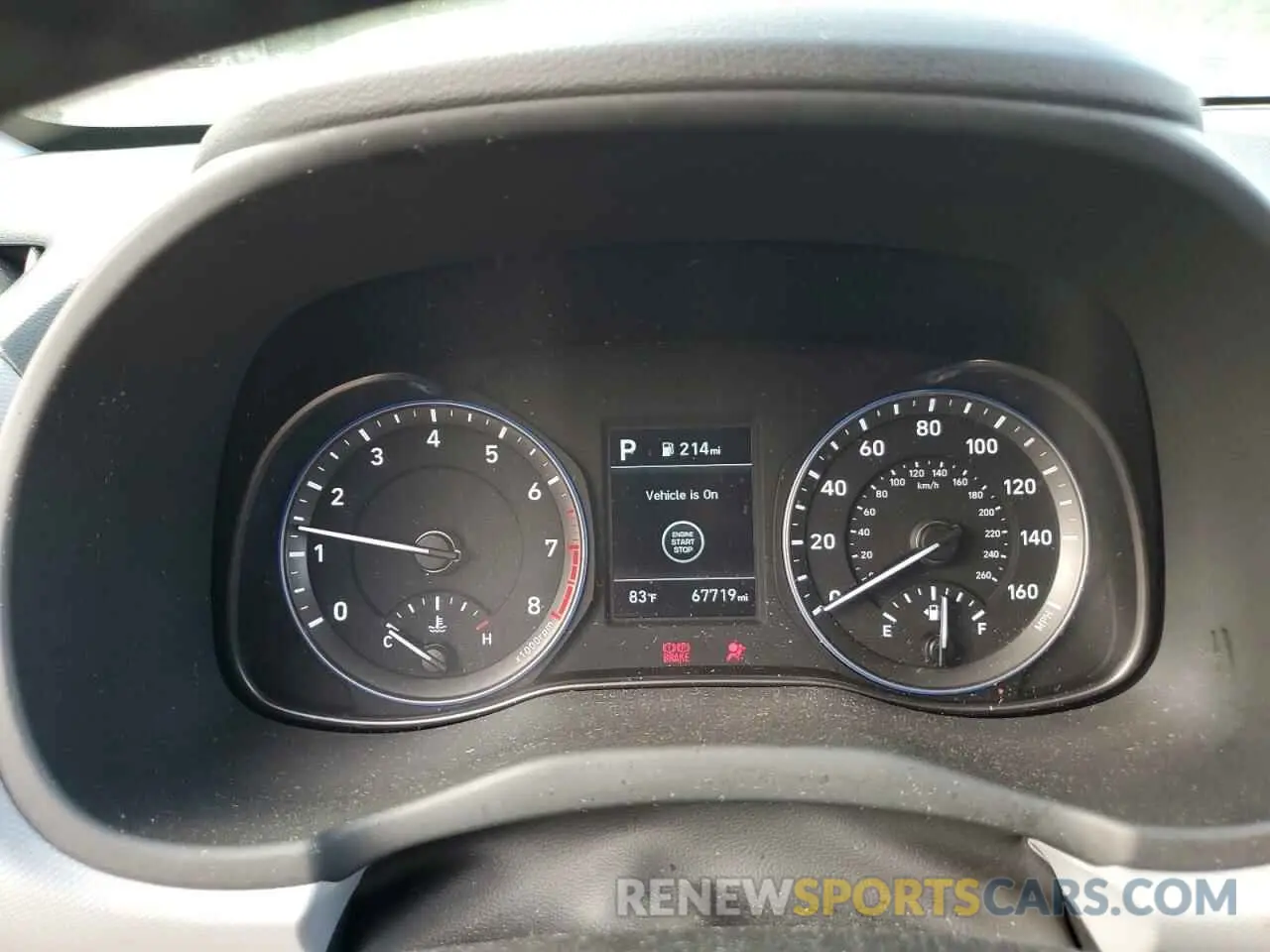 9 Photograph of a damaged car KM8K2CAA5LU454250 HYUNDAI KONA 2020