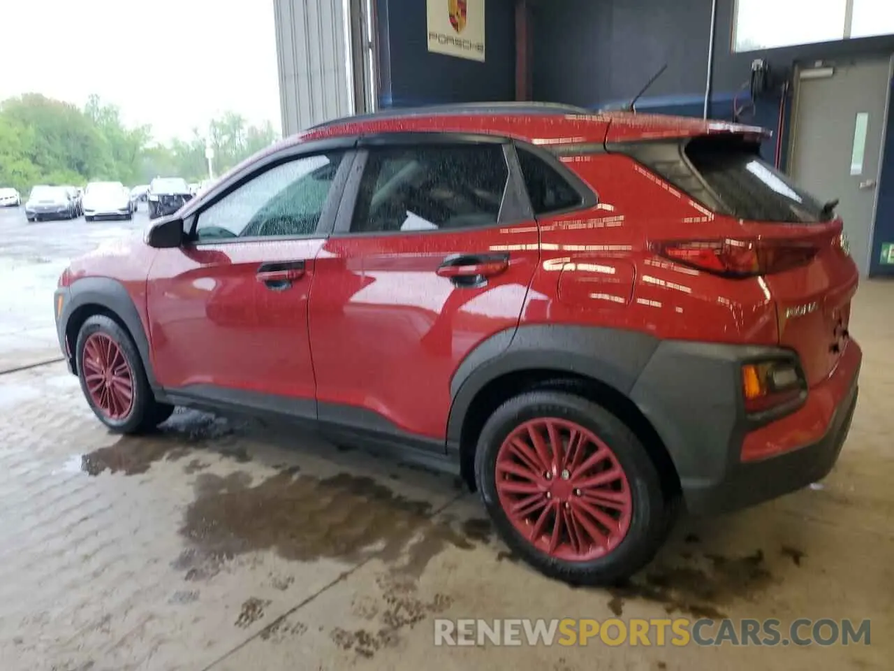 2 Photograph of a damaged car KM8K2CAA5LU503415 HYUNDAI KONA 2020