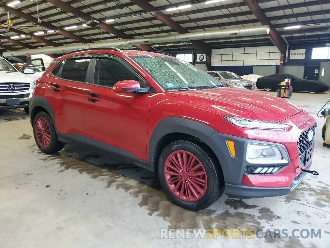 4 Photograph of a damaged car KM8K2CAA5LU503415 HYUNDAI KONA 2020