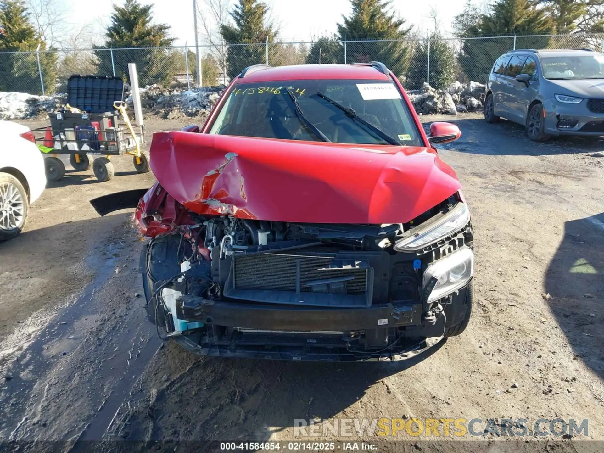 13 Photograph of a damaged car KM8K2CAA8LU528292 HYUNDAI KONA 2020