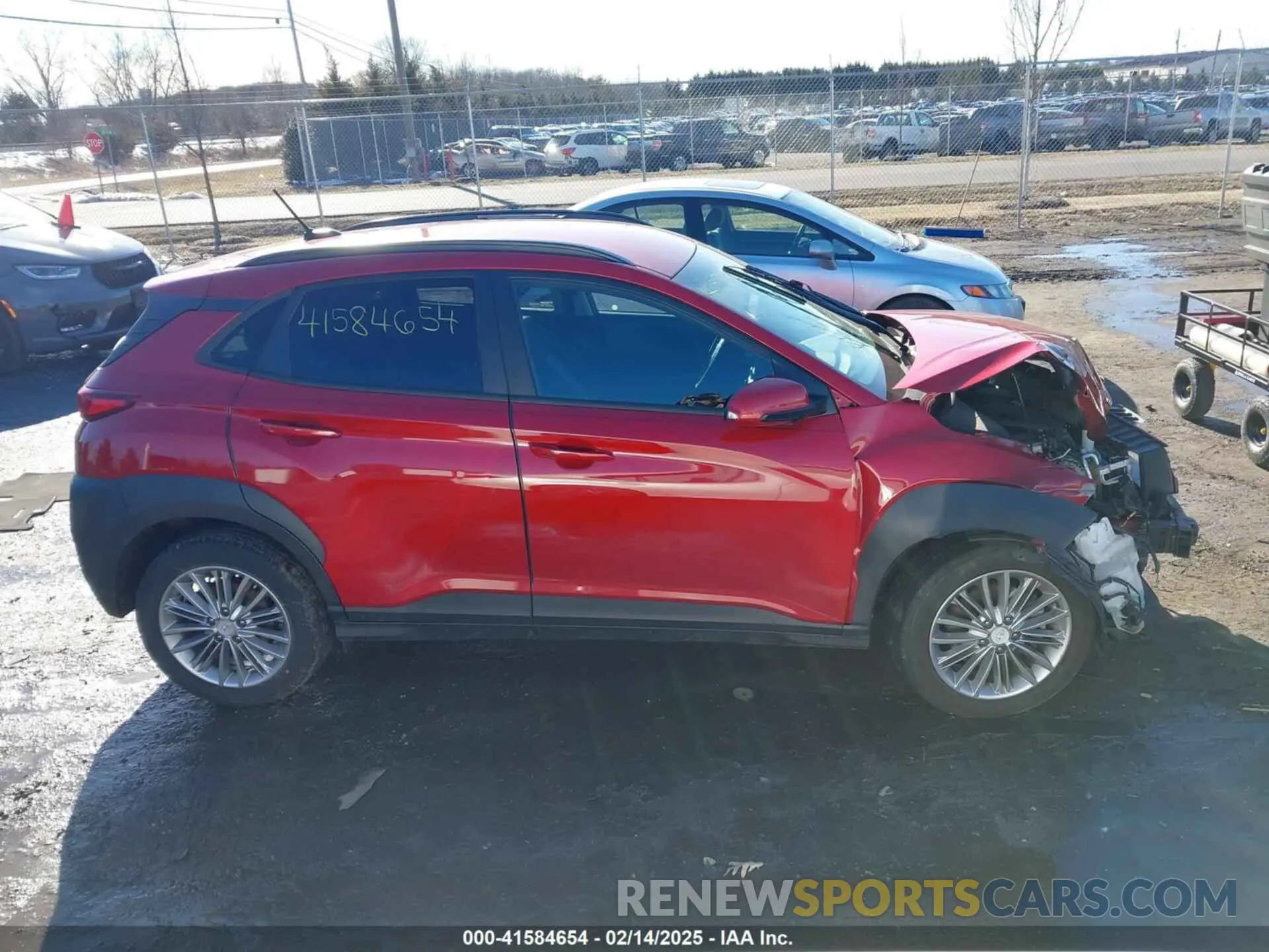 14 Photograph of a damaged car KM8K2CAA8LU528292 HYUNDAI KONA 2020
