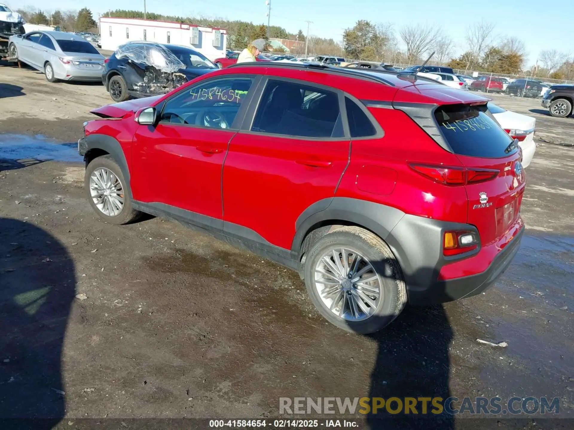3 Photograph of a damaged car KM8K2CAA8LU528292 HYUNDAI KONA 2020