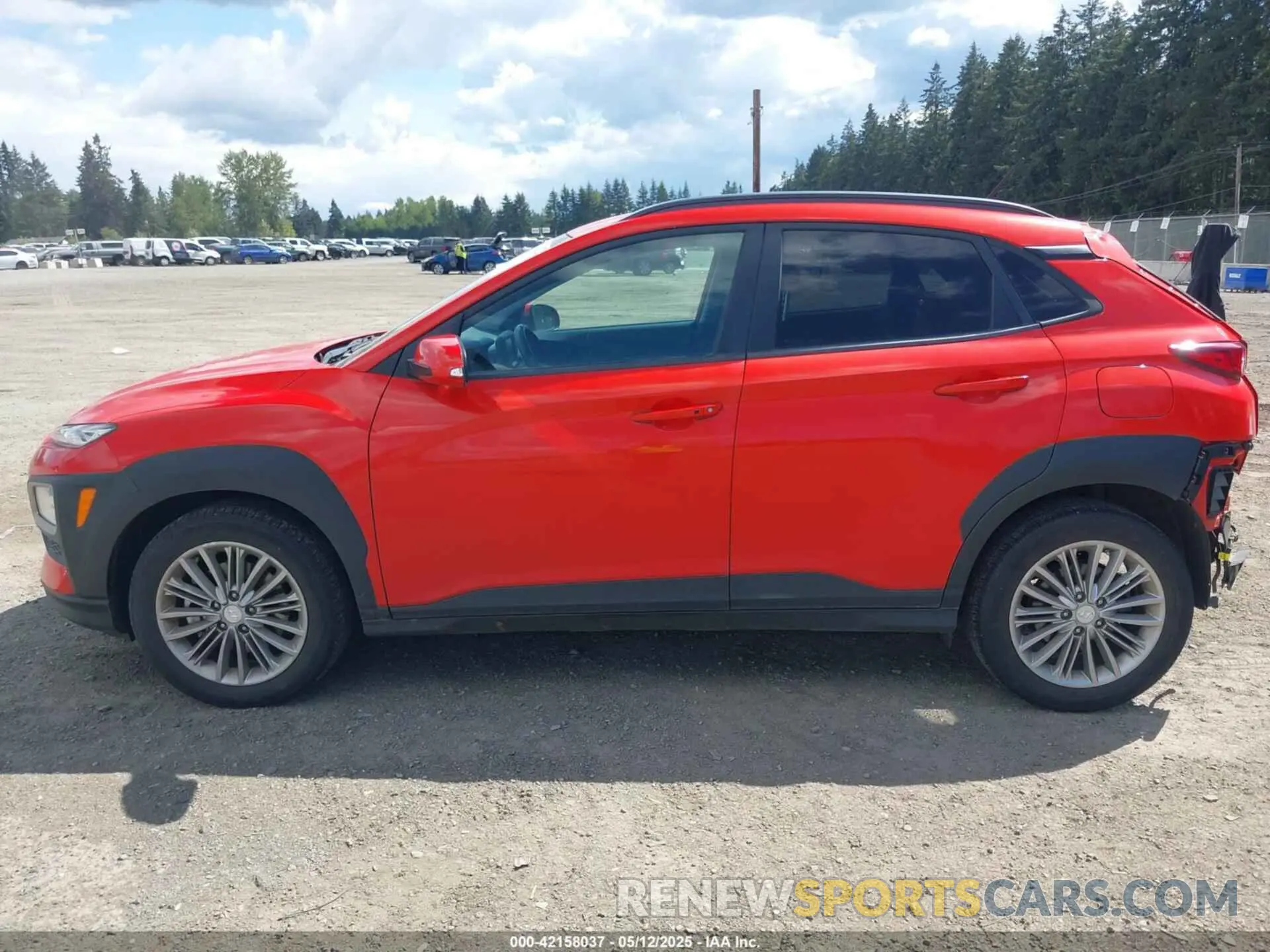 15 Photograph of a damaged car KM8K2CAA9LU398443 HYUNDAI KONA 2020