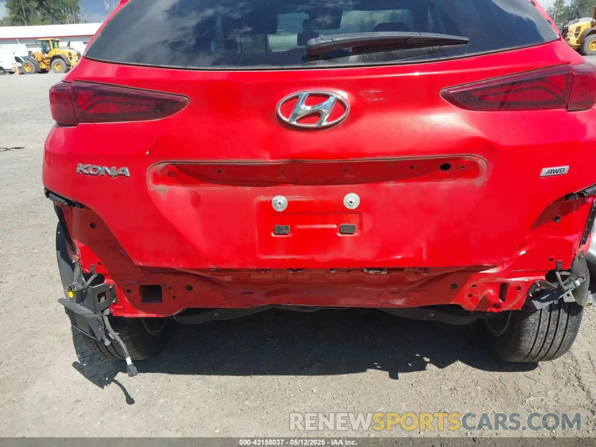 6 Photograph of a damaged car KM8K2CAA9LU398443 HYUNDAI KONA 2020