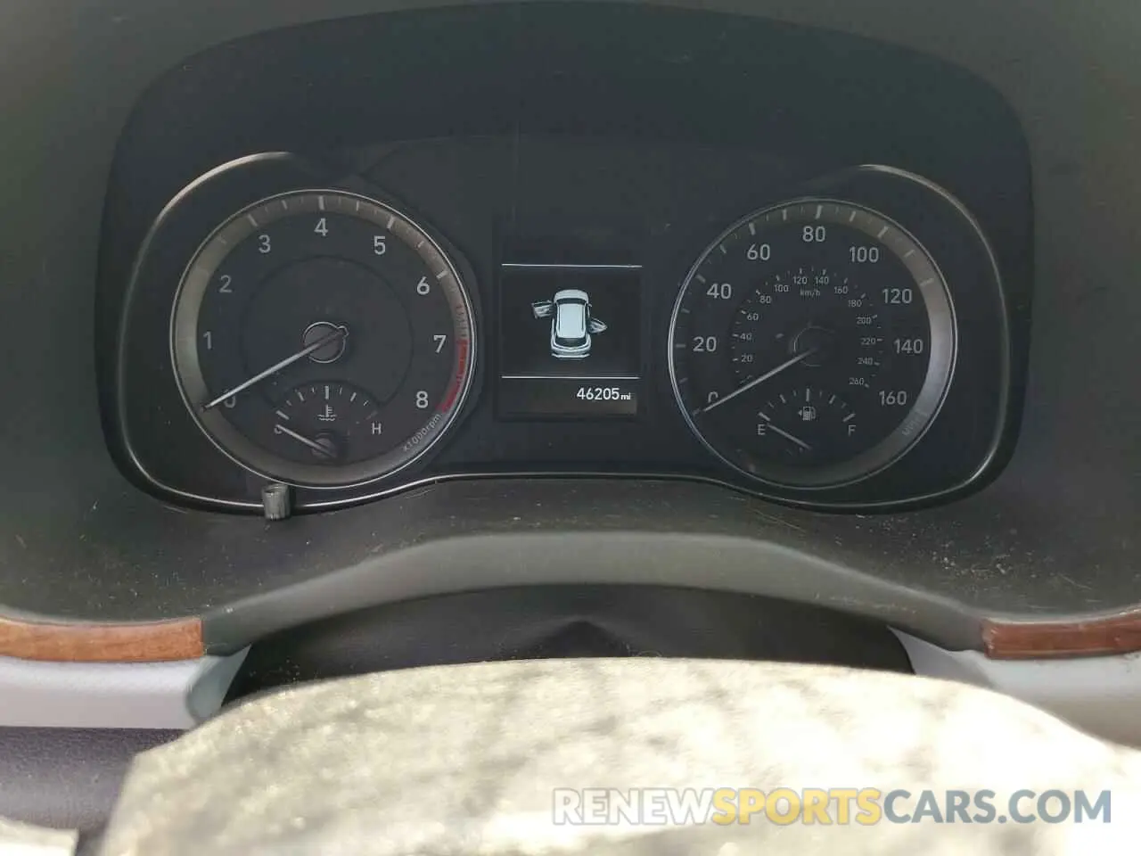9 Photograph of a damaged car KM8K2CAA9LU424054 HYUNDAI KONA 2020