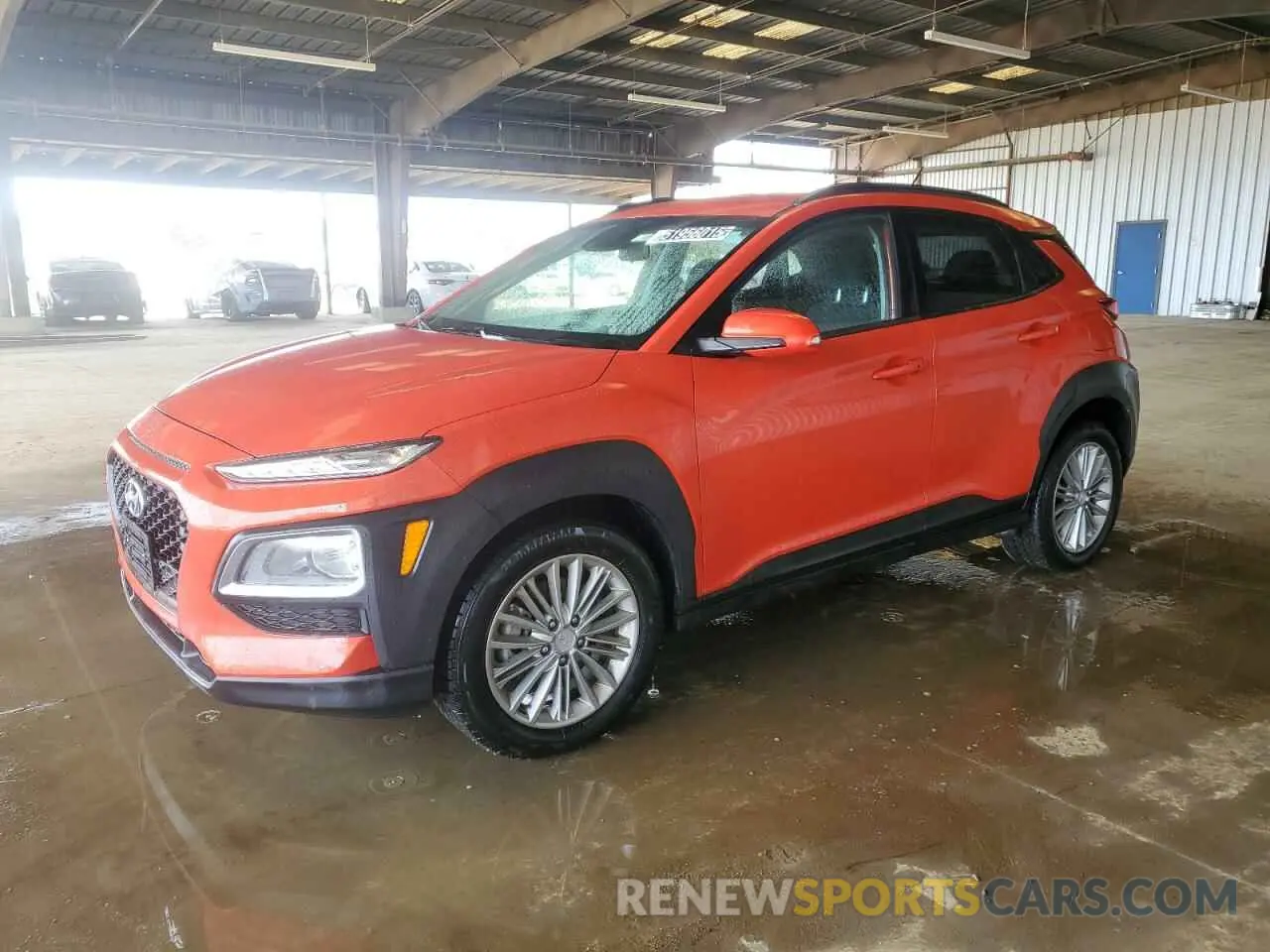 1 Photograph of a damaged car KM8K2CAAXLU467298 HYUNDAI KONA 2020
