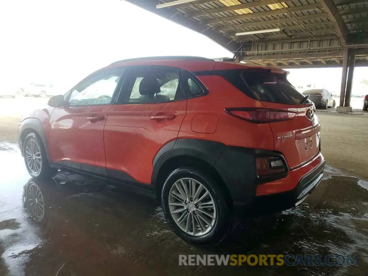 2 Photograph of a damaged car KM8K2CAAXLU467298 HYUNDAI KONA 2020