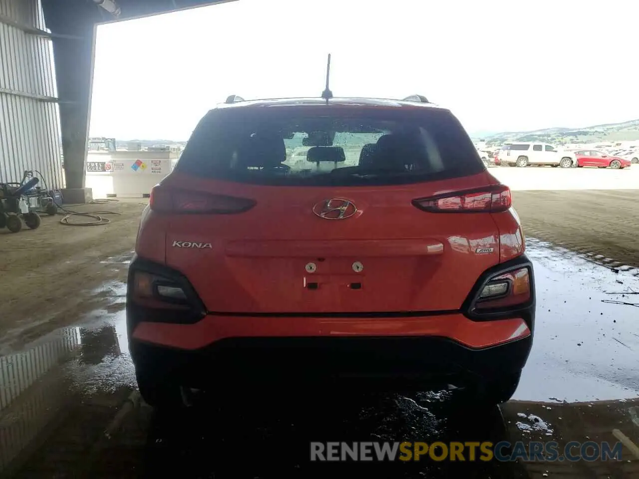 6 Photograph of a damaged car KM8K2CAAXLU467298 HYUNDAI KONA 2020