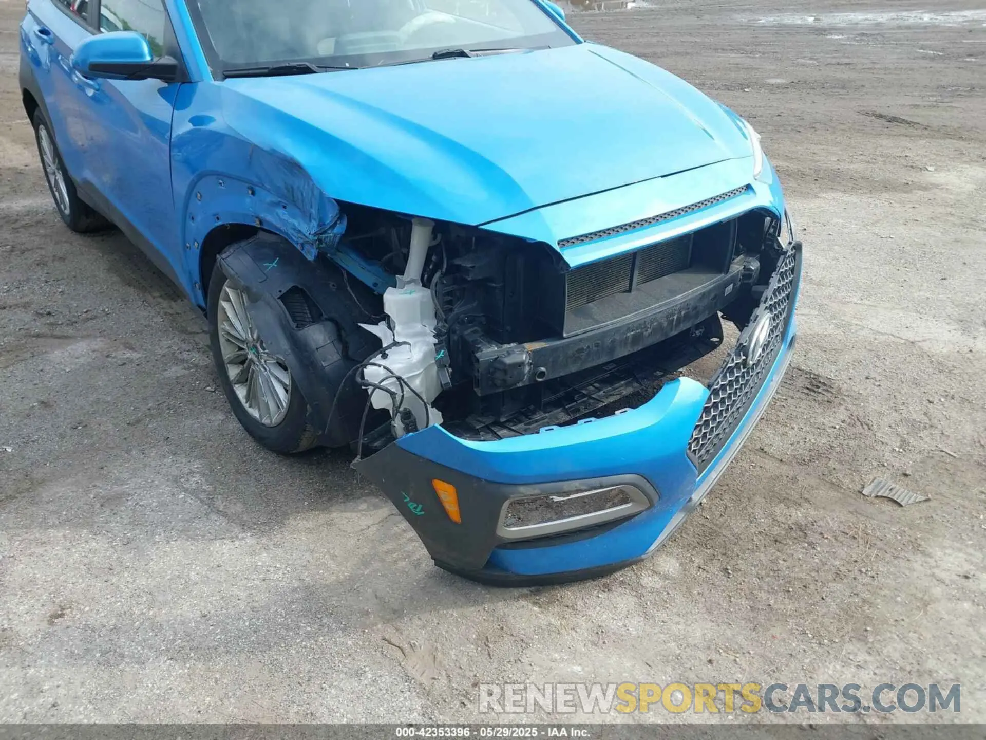 6 Photograph of a damaged car KM8K2CAAXLU473764 HYUNDAI KONA 2020
