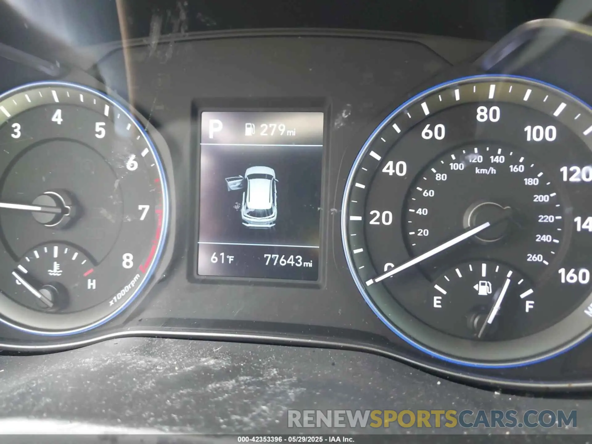 7 Photograph of a damaged car KM8K2CAAXLU473764 HYUNDAI KONA 2020