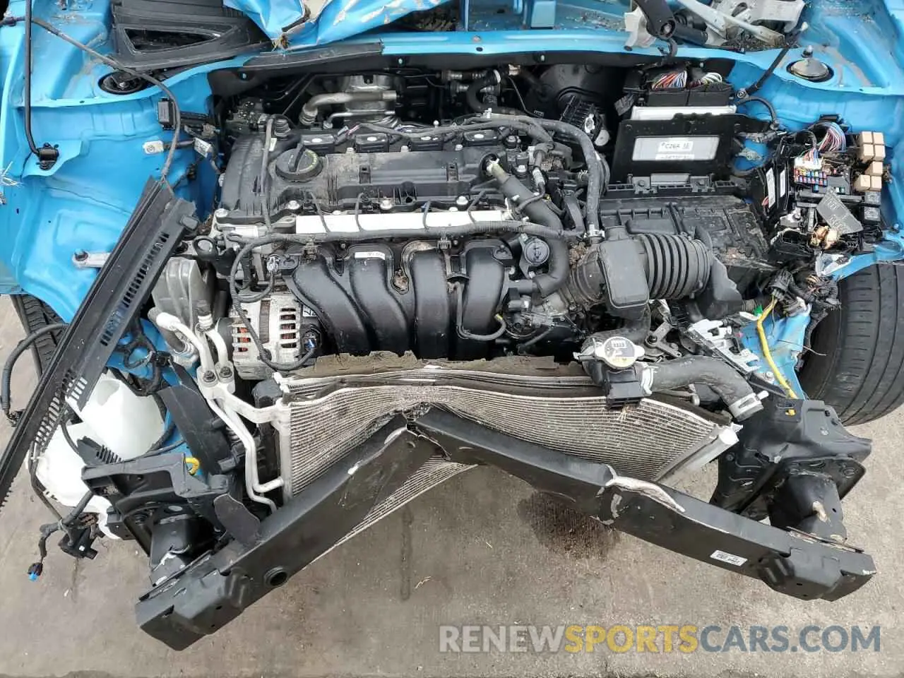 12 Photograph of a damaged car KM8K2CAAXLU494470 HYUNDAI KONA 2020