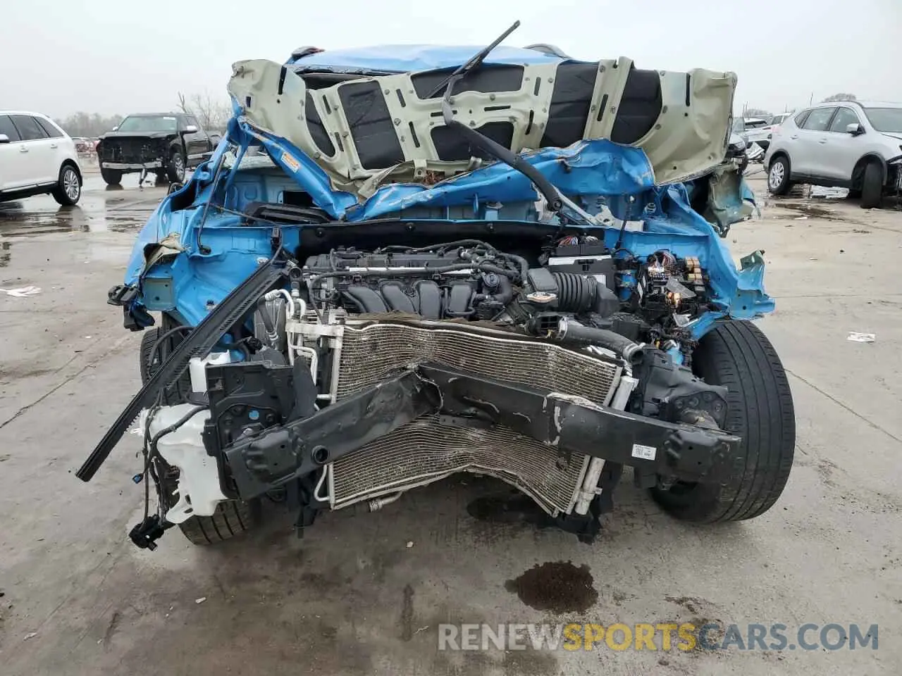 5 Photograph of a damaged car KM8K2CAAXLU494470 HYUNDAI KONA 2020
