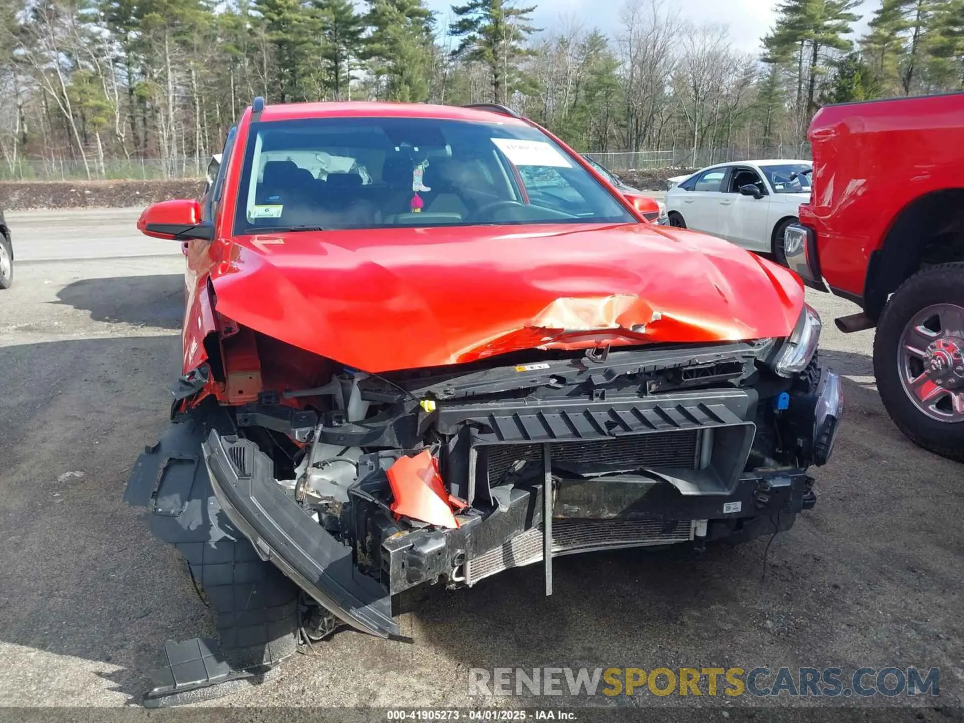 6 Photograph of a damaged car KM8K2CAAXLU574383 HYUNDAI KONA 2020