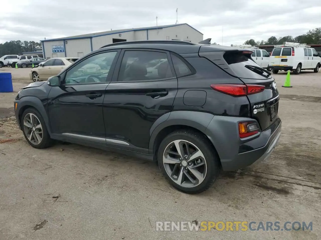 2 Photograph of a damaged car KM8K33A50LU505105 HYUNDAI KONA 2020