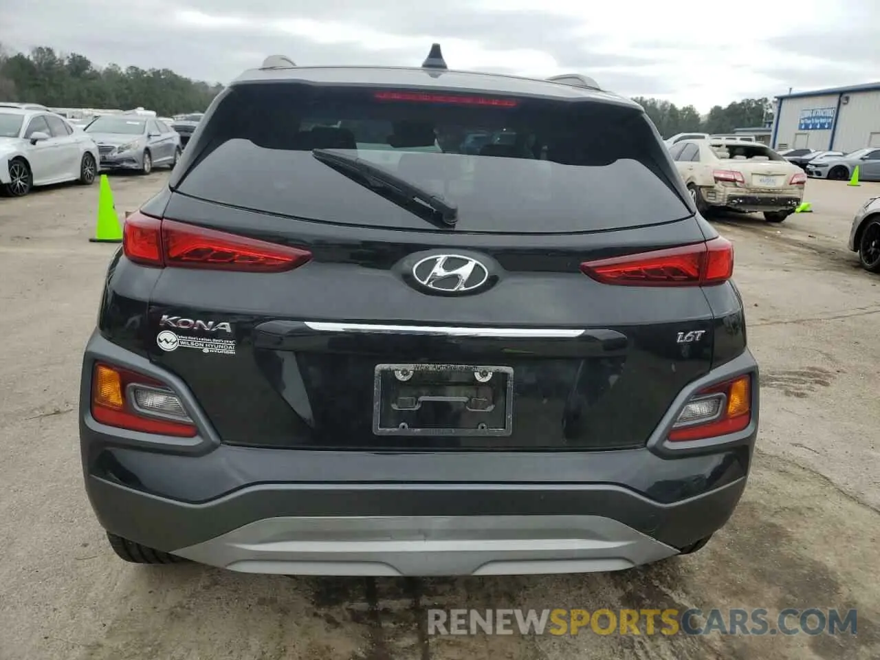 6 Photograph of a damaged car KM8K33A50LU505105 HYUNDAI KONA 2020