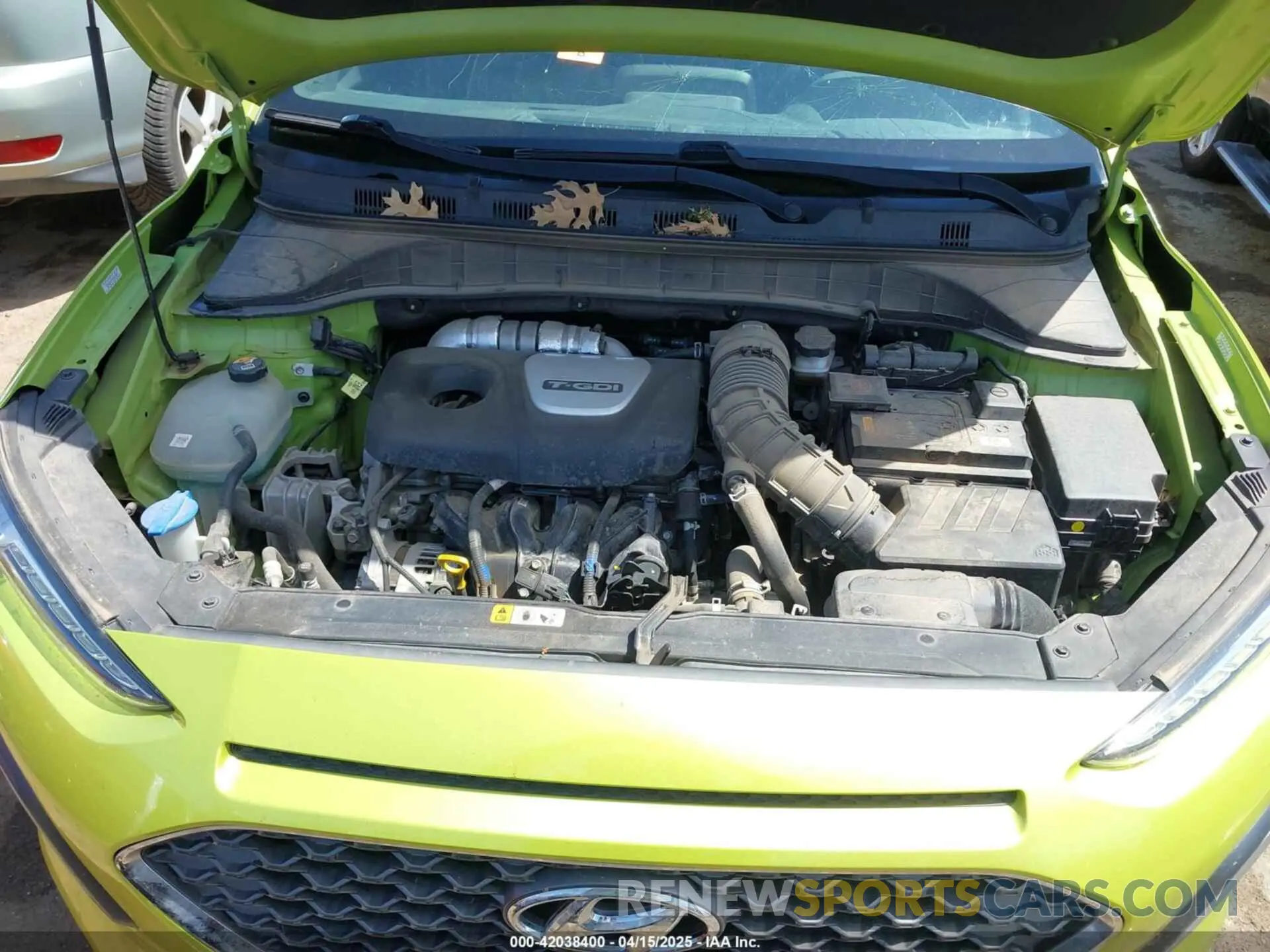 10 Photograph of a damaged car KM8K33A51LU556628 HYUNDAI KONA 2020