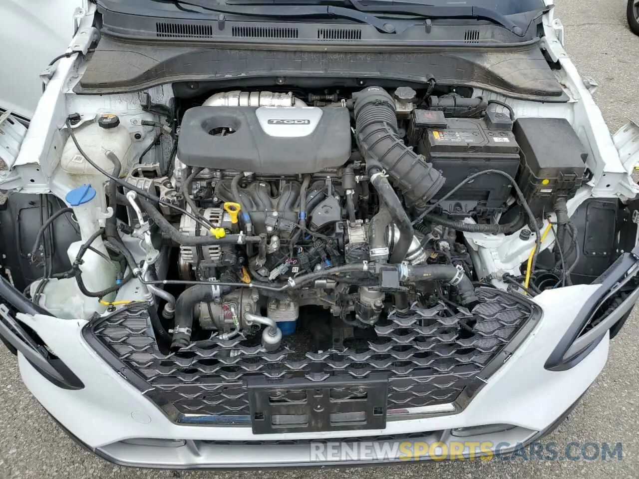 11 Photograph of a damaged car KM8K33A52LU408620 HYUNDAI KONA 2020