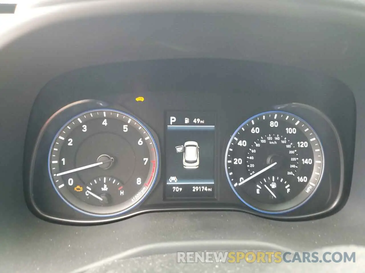 9 Photograph of a damaged car KM8K33A52LU408620 HYUNDAI KONA 2020