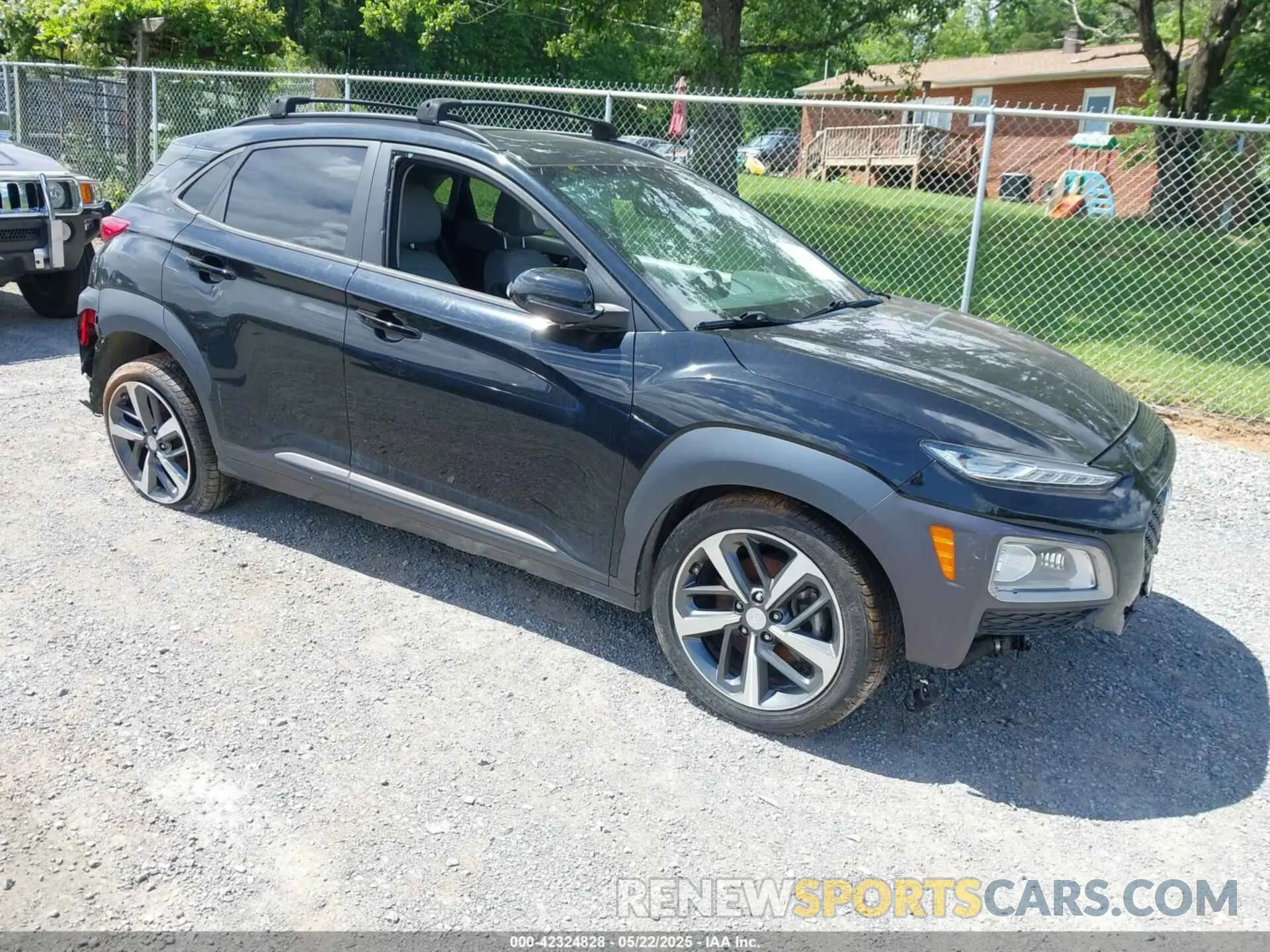 1 Photograph of a damaged car KM8K33A52LU591422 HYUNDAI KONA 2020
