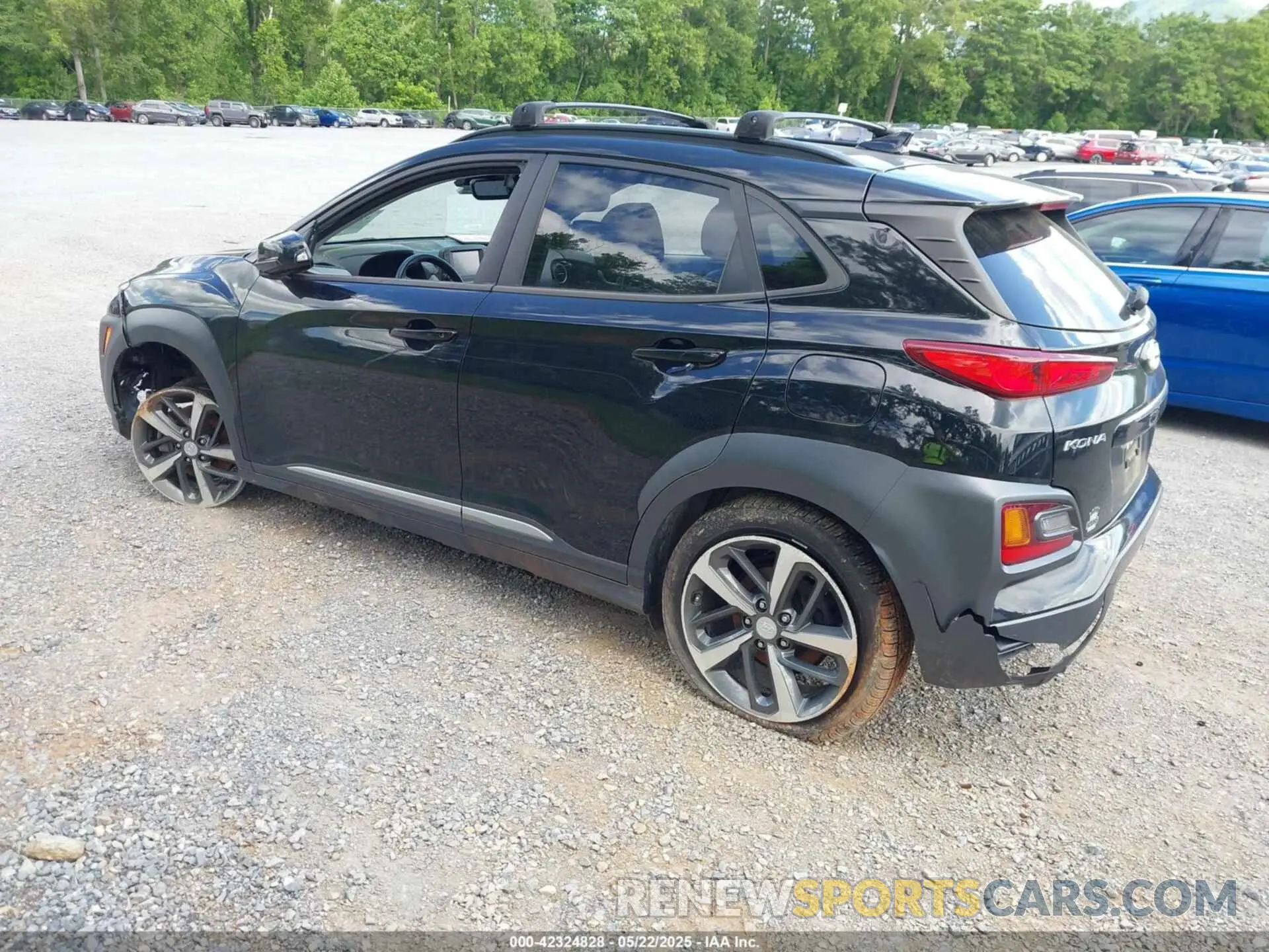 3 Photograph of a damaged car KM8K33A52LU591422 HYUNDAI KONA 2020
