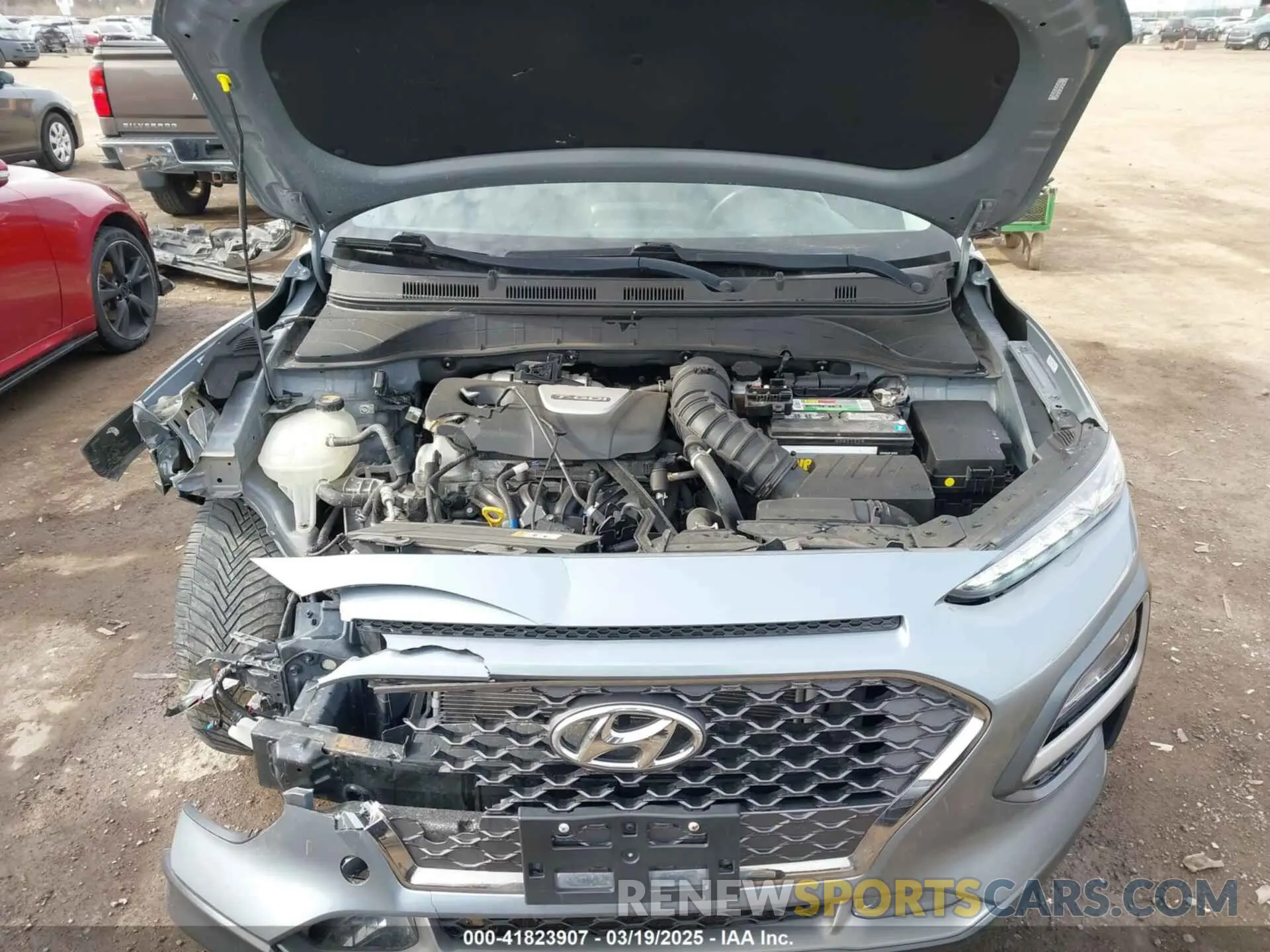 10 Photograph of a damaged car KM8K33A53LU398258 HYUNDAI KONA 2020