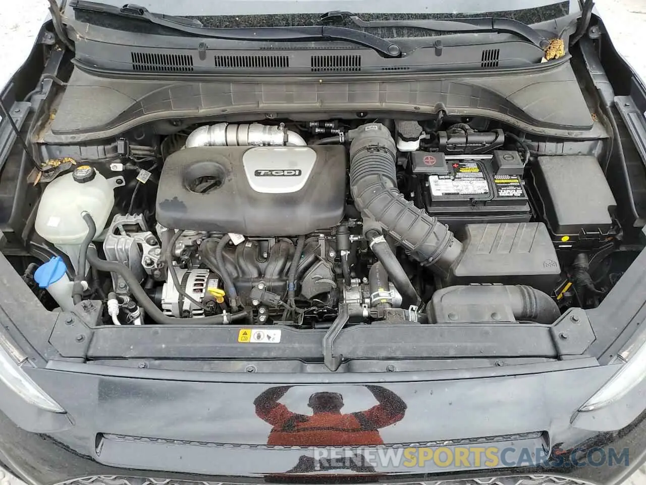 11 Photograph of a damaged car KM8K33A53LU488218 HYUNDAI KONA 2020