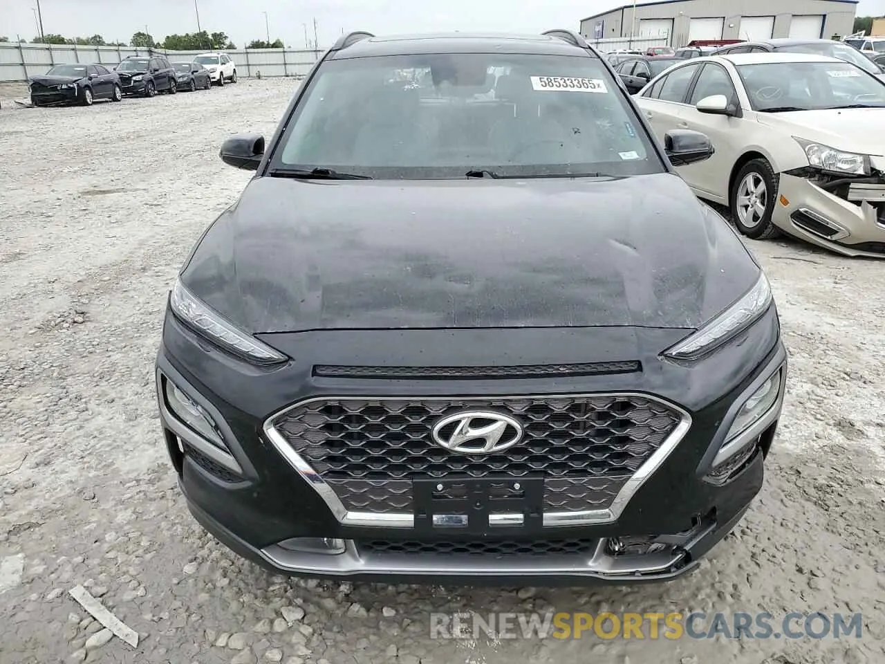 5 Photograph of a damaged car KM8K33A53LU488218 HYUNDAI KONA 2020