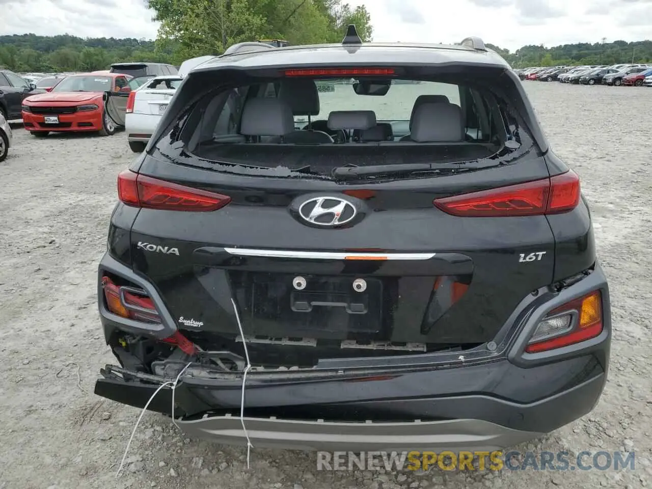 6 Photograph of a damaged car KM8K33A53LU488218 HYUNDAI KONA 2020