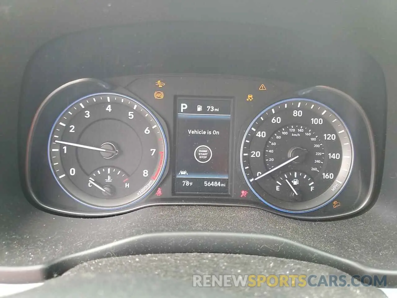 9 Photograph of a damaged car KM8K33A53LU488218 HYUNDAI KONA 2020