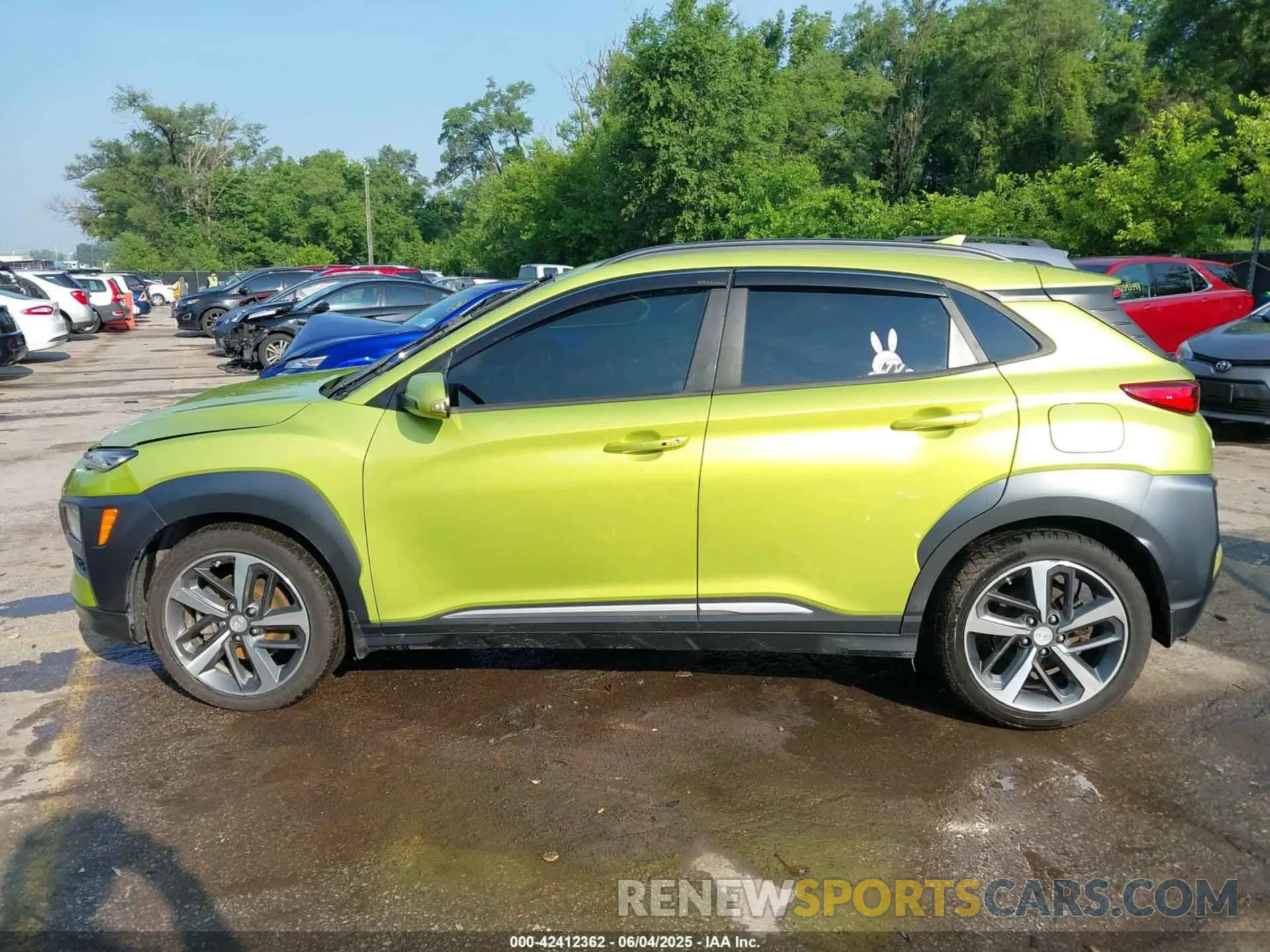 14 Photograph of a damaged car KM8K33A54LU436712 HYUNDAI KONA 2020
