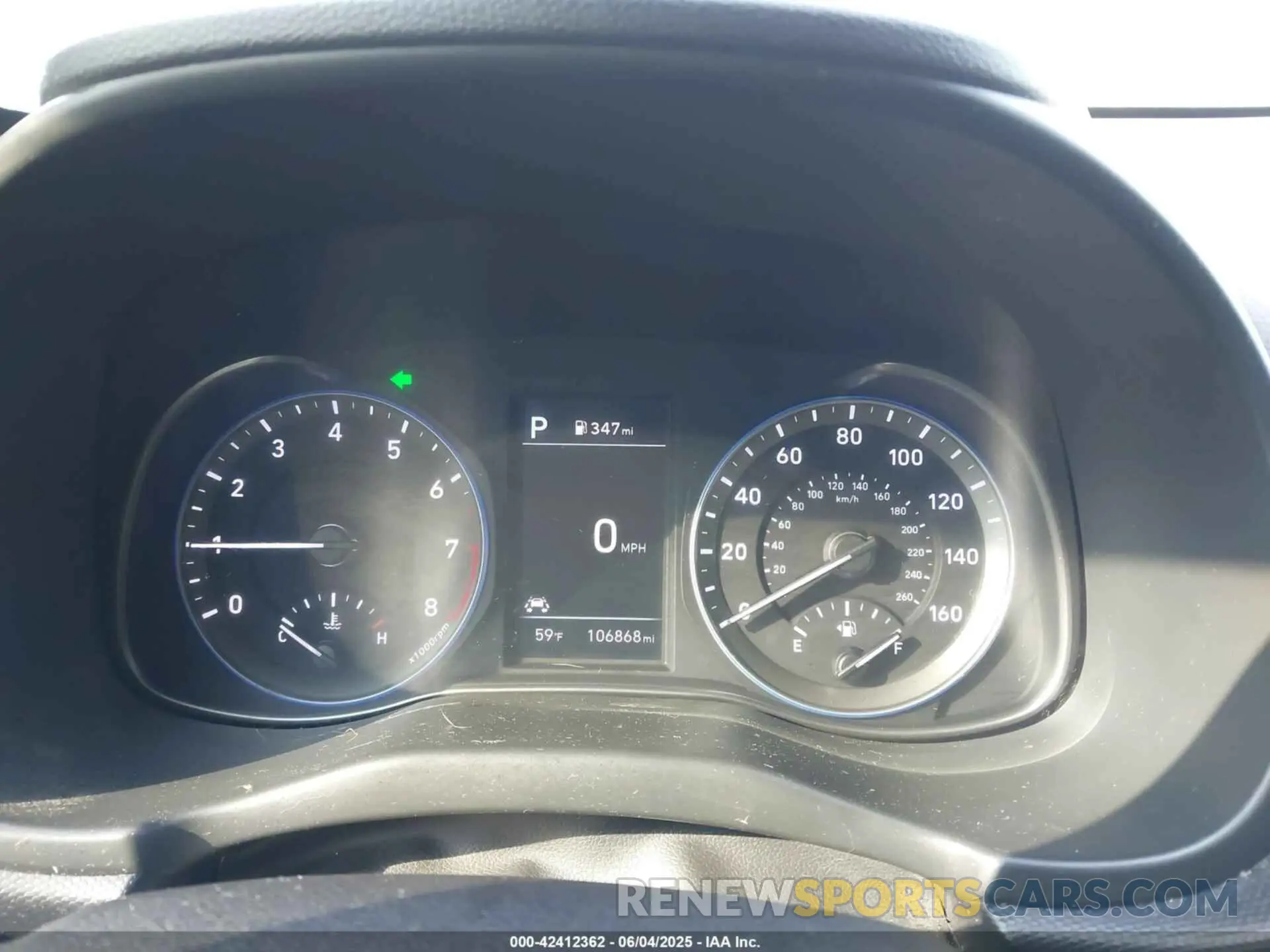 7 Photograph of a damaged car KM8K33A54LU436712 HYUNDAI KONA 2020
