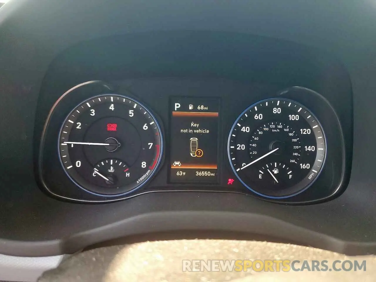 9 Photograph of a damaged car KM8K33A54LU487918 HYUNDAI KONA 2020