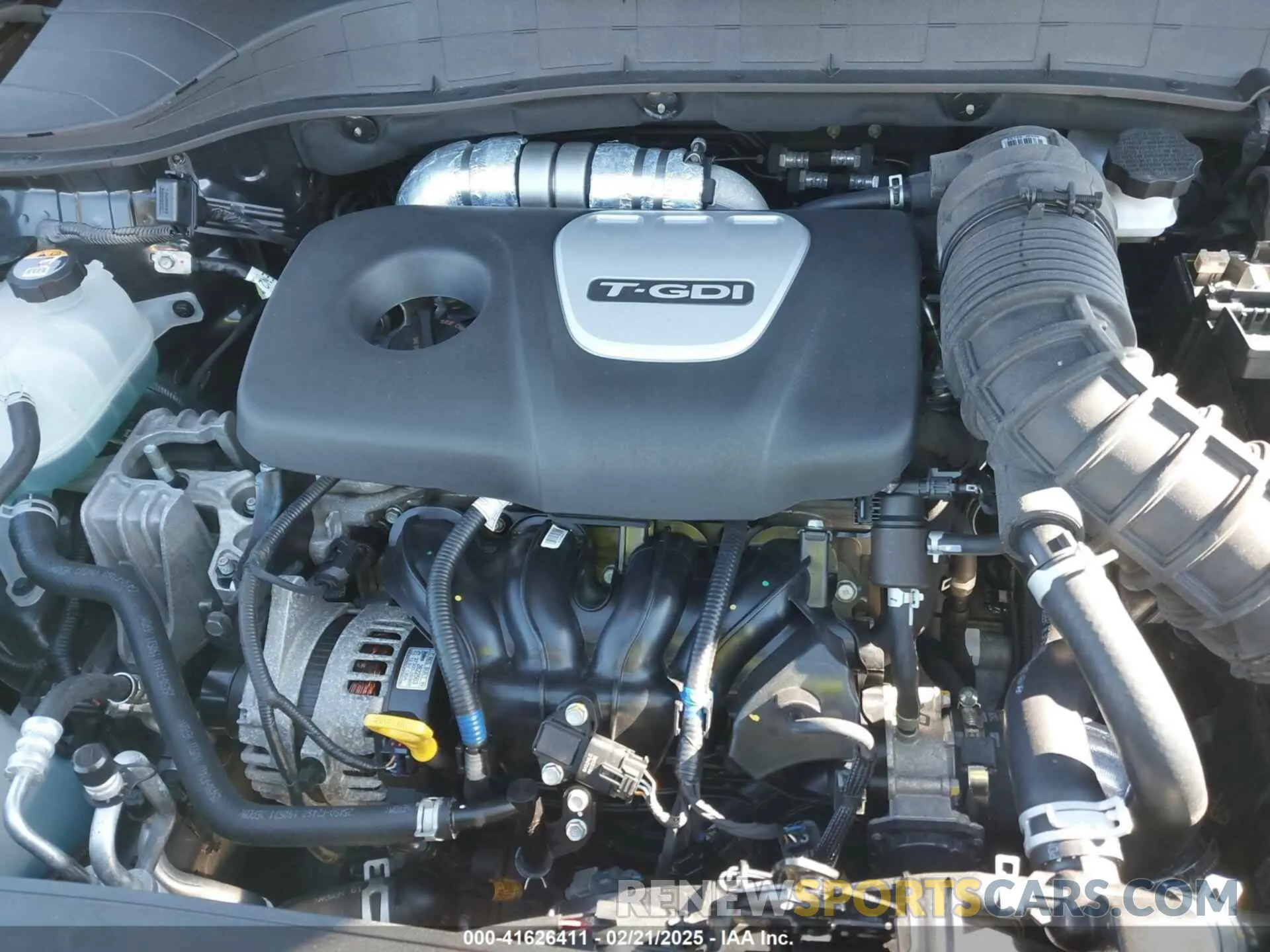 10 Photograph of a damaged car KM8K33A58LU414955 HYUNDAI KONA 2020