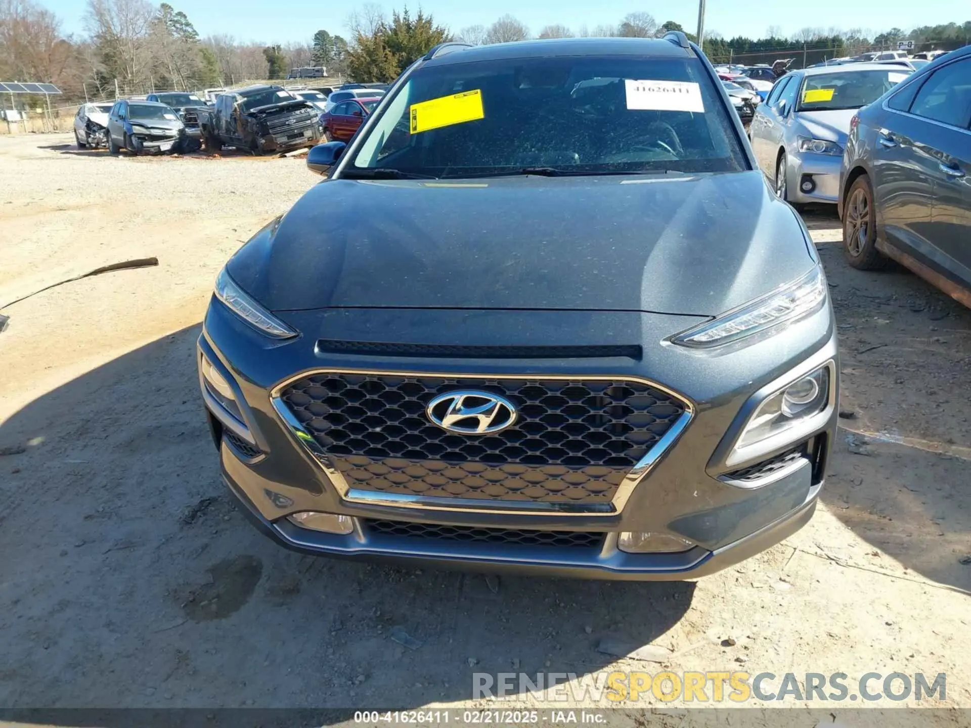 13 Photograph of a damaged car KM8K33A58LU414955 HYUNDAI KONA 2020