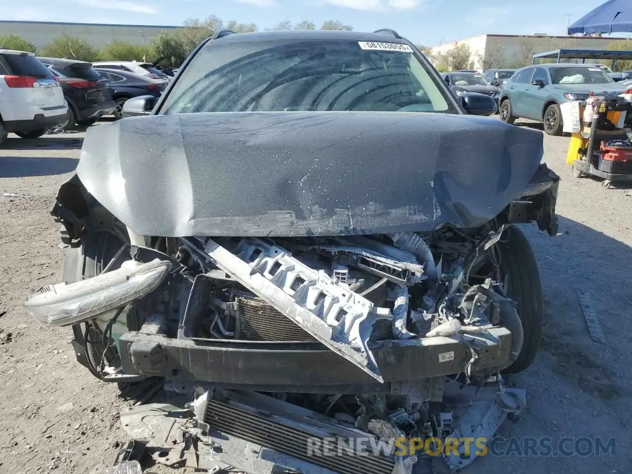 5 Photograph of a damaged car KM8K33A5XLU410891 HYUNDAI KONA 2020